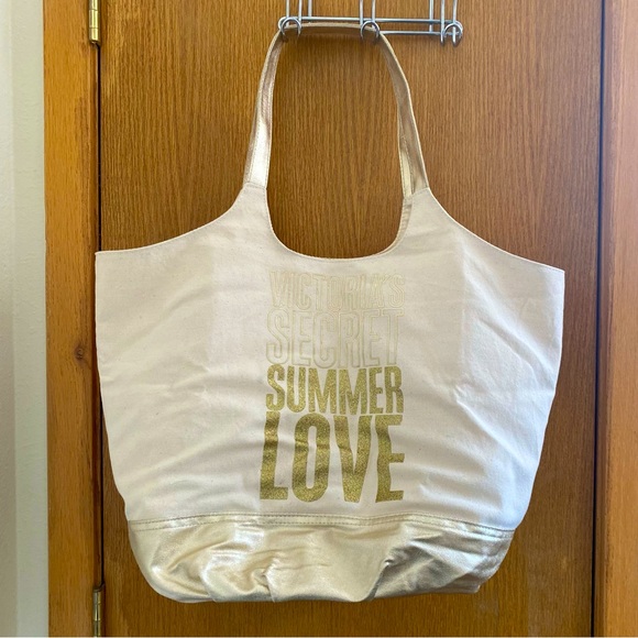 VICTORIA’S SECRET • Large “Summer Love” Beach Tote - Picture 4 of 12